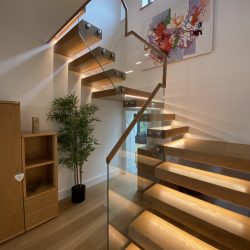 Architects Practice Floating Staircase